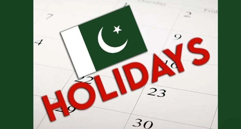 Pakistan announces 2025 holidays