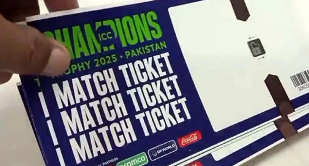 Champions Trophy 2025 tickets