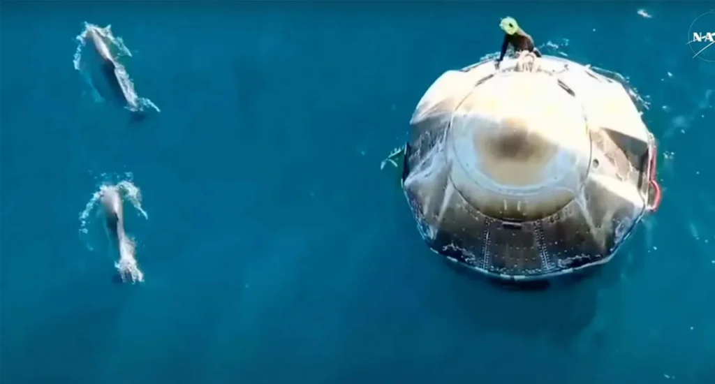 NASA Crew’s Safe Landing