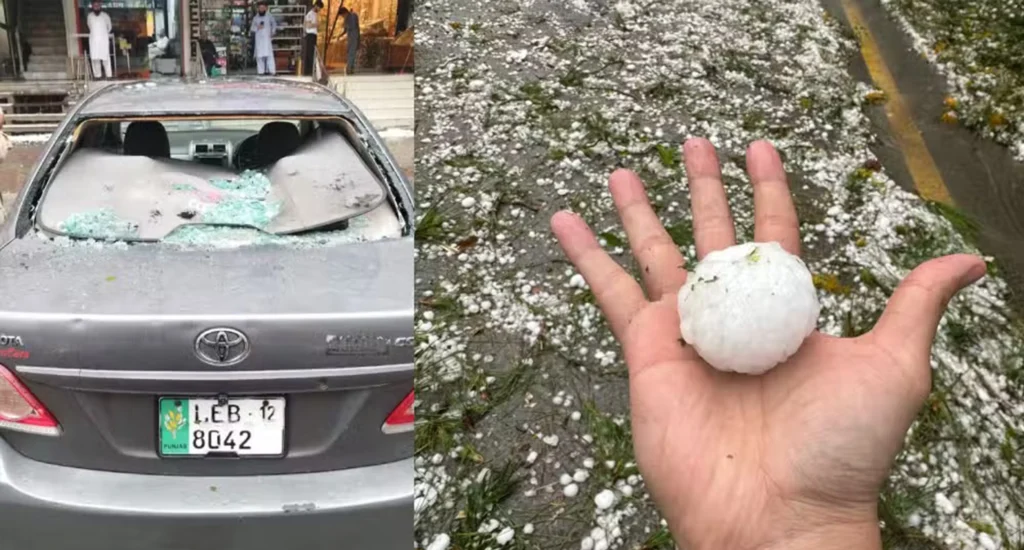 Islamabad Hailstorm Hits Hard