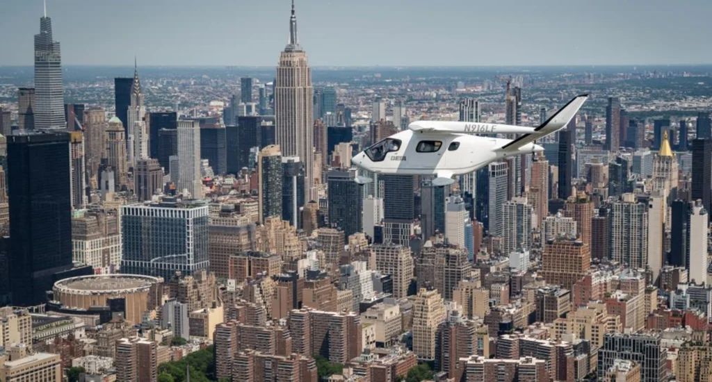 Electric Aircraft JFK Flight