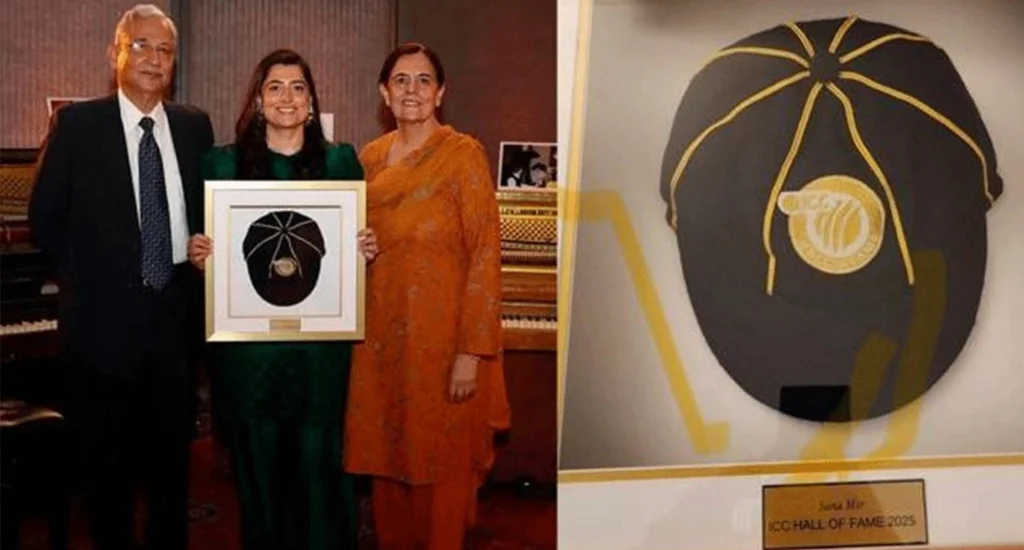 Sana Mir’s ICC Hall of Fame