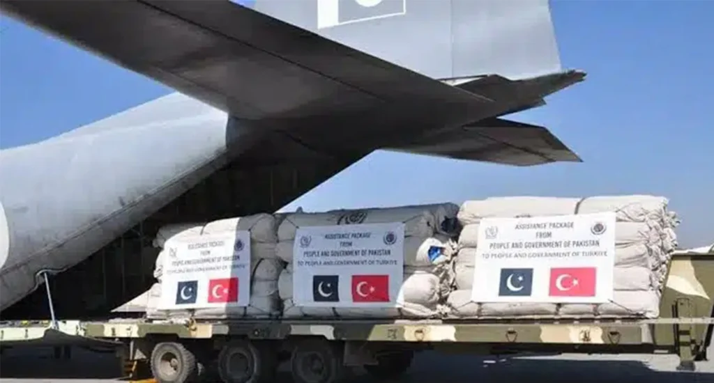 Pakistan Sends Fresh Aid
