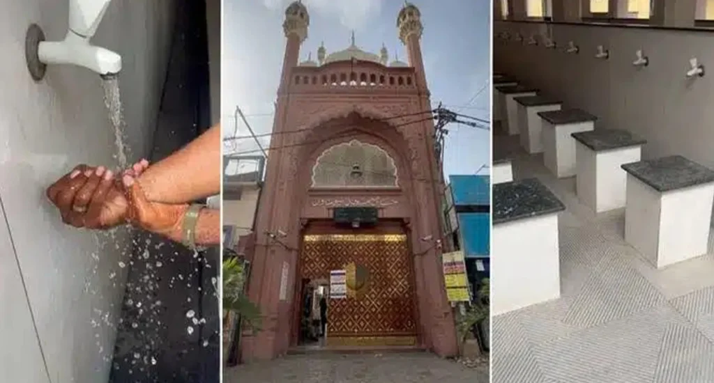 Ablution Water Recycling